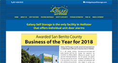 Desktop Screenshot of galaxyselfstorage.com